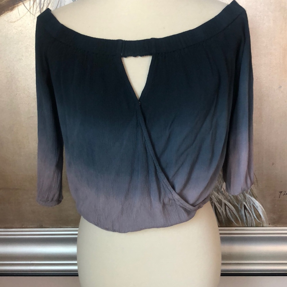 Ombré Women’s Off The Shoulder Blouse Top CUTE